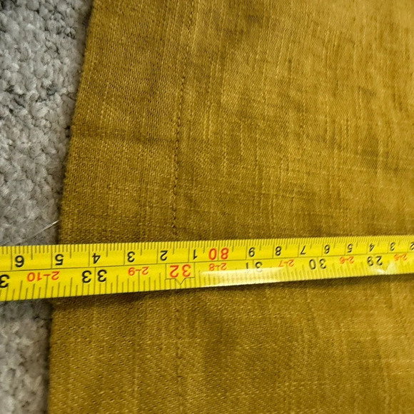 Seasalt Cornwall size 10 NWOT Elegant Mustard Yellow Women's Tunic- brighter… - Picture 9 of 15